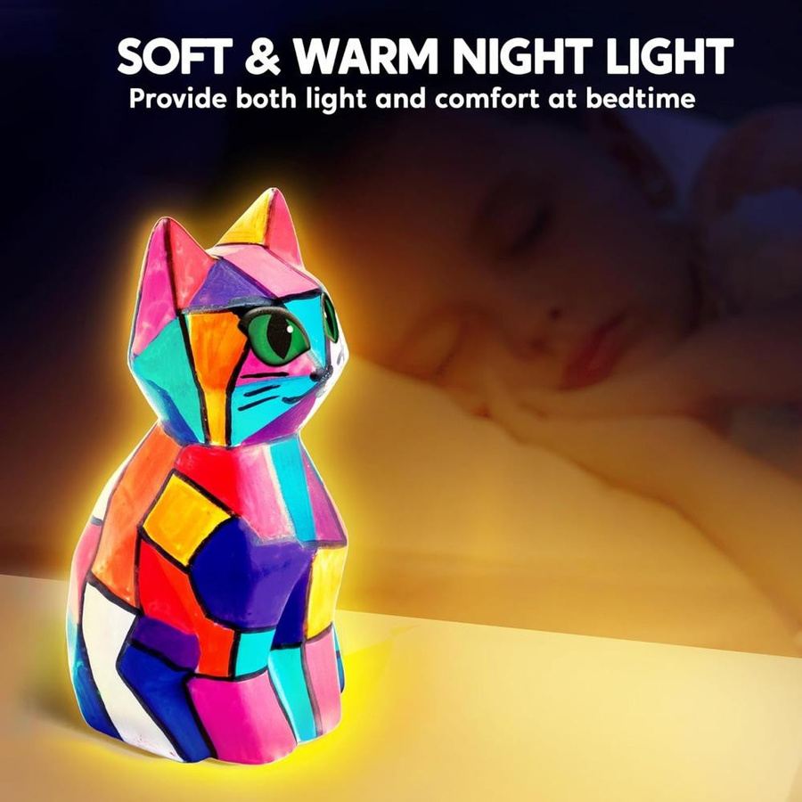 Discover Intime Katzenlampe Bastelset ab 6 Jahren - Bild 2
