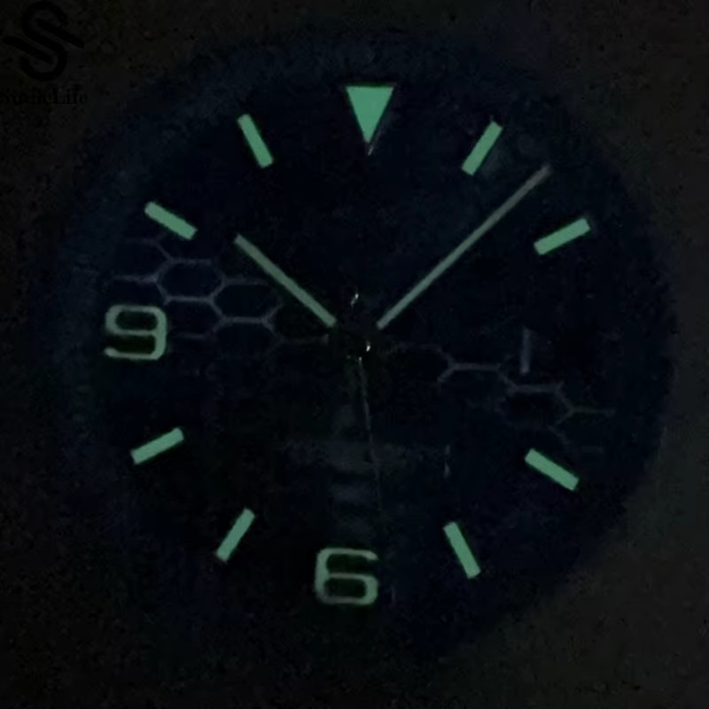 SmileLife Zifferblatt, grün leuchtend, 33,8 mm, für NH35 Automatikwerk, Uhrenzubehör - Bild 4