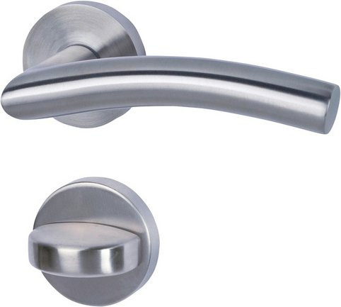 ALPERTEC Rosettengarnitur aus Edelstahl in Silber matt - Bild 1