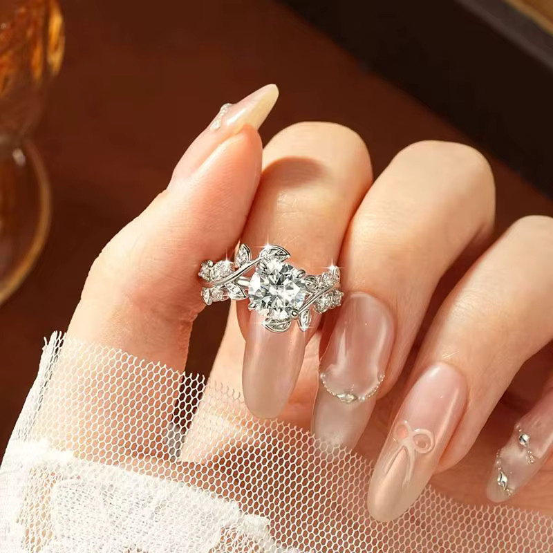 Celestinova Ring, Moissanite, Silber, Damen - Bild 3