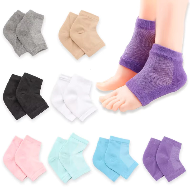 SMATLELF Silikon Fußpolster für Fersen, Unisex, 1 Paar - Bild 2