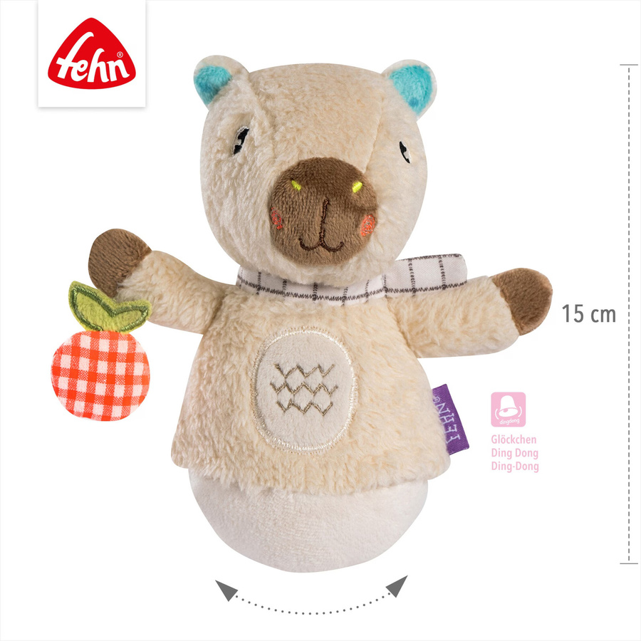Fehn Mini-Stehauf Capybara Clara, Steh-auf-Figur, ab 0 Jahre - Bild 2