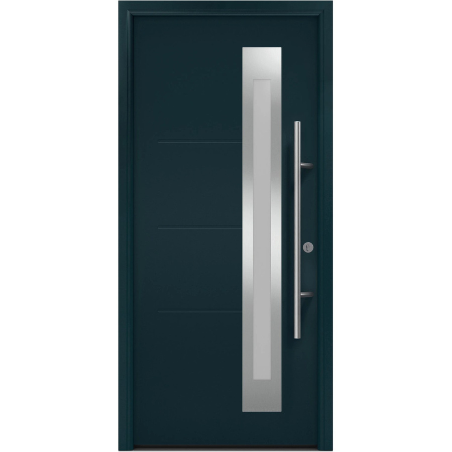 EcoStar Haustür Isopro IP 780S in Anthrazitgrau mit Anschlag Rechts, B/H: 110 x 210 cm - Bild 2