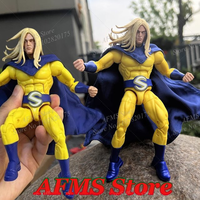 Hot Toys Marvel Sentry Robert Blue Cloak, Sammlerfigur, Maßstab 1:12, Superhelden - Bild 1