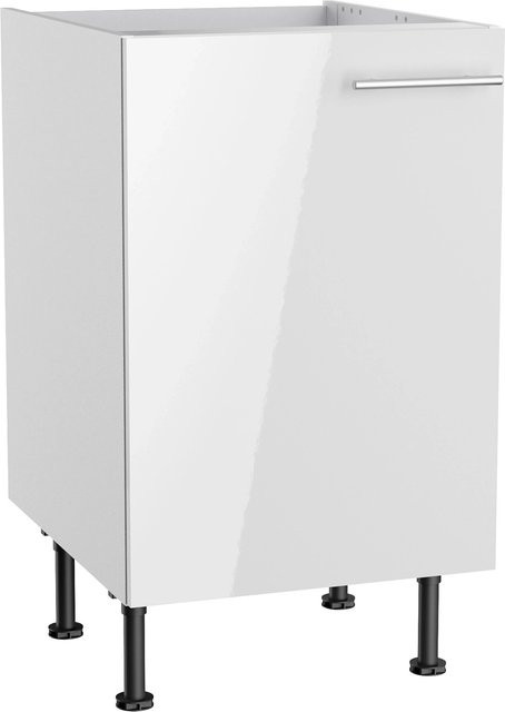 Optifit Küchen-Spülenunterschrank Rurik Weiß B: 50 cm, H: 87 cm, T: 58,4 cm - Bild 1