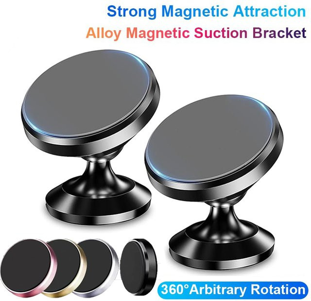 Magnetische Auto-Handyhalterung von Congdi für iPhone, Samsung, Redmi und Xiaomi in Schwarz oder Silber - Bild 1