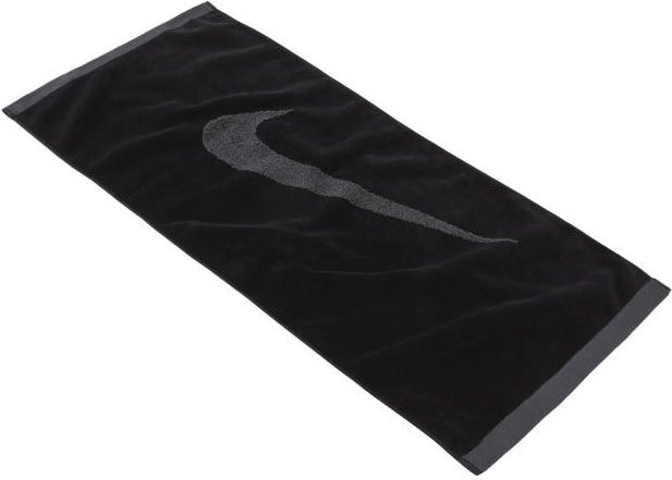 Nike Handtuch und Gesichtstuch Schwarz B: 35 cm, L: 80 cm - Bild 1