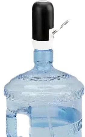 Automatische elektrische Wasserpumpe von World-class Emporium für Gallonenkanister, tragbarer USB-wiederaufladbarer Wasserspender in Schwarz - Bild 1