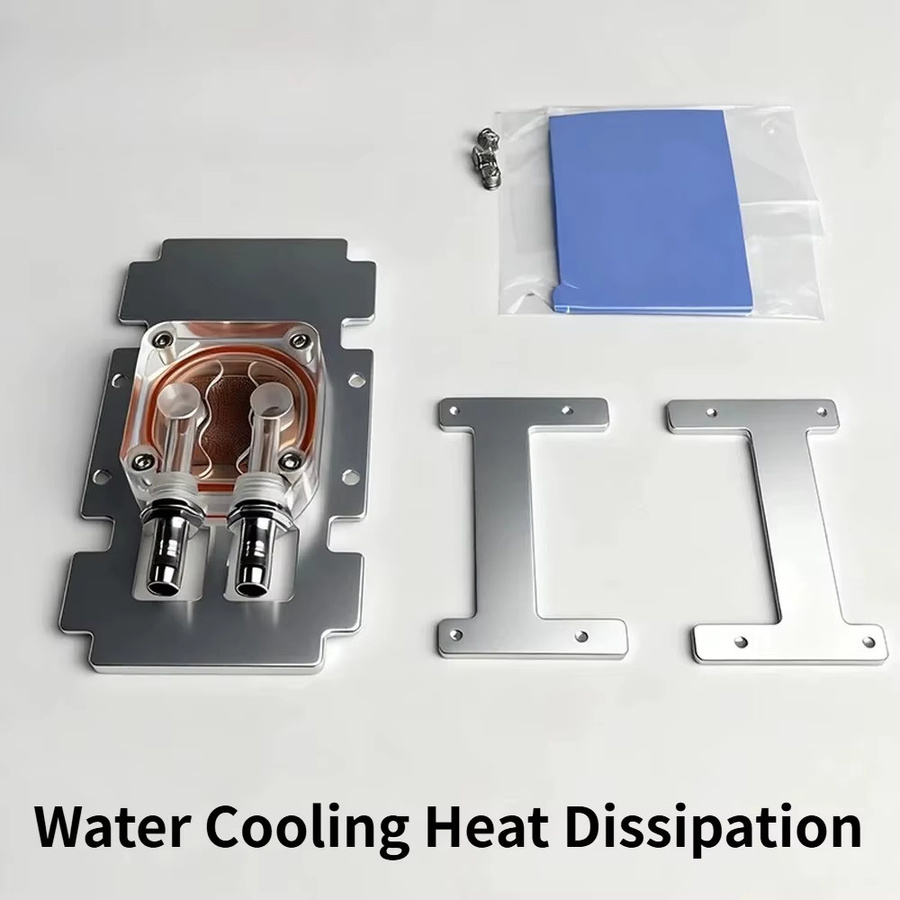Nvidia GPU Wasserkühlblock Kupferkühler Radiator für V100 P100 A100 SXM2 zur effizienten Wärmeableitung - Bild 2