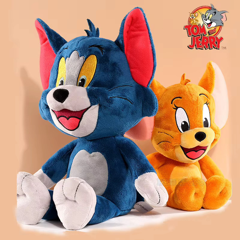 HUGKIS Tom und Jerry Plüschtier, Katze Maus, Plüsch / Textil - Bild 1