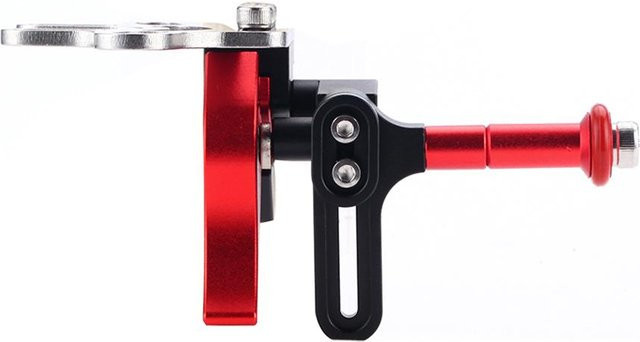 Igeteck Verschlussauslöser-Verlängerungshebel aus Aluminiumlegierung als Zubehör für Doppelgriff-Verlängerungsmontageadapter, Mehrfarbig - Bild 1
