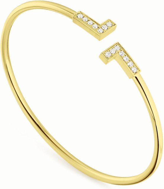 Wucifang Jewelry Armreif, Kupfer, Diamant, Damen, beige - Bild 1