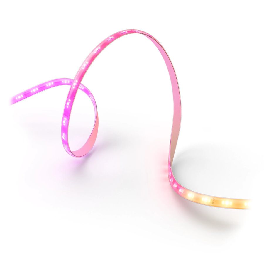 Philips Hue Lightstrip Flux LED-Akzentbeleuchtung Multicolor, 5 m - Bild 1