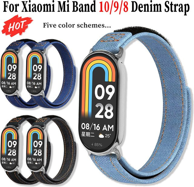Xiaomi Uhrenarmband Denim, blue, Damen - Bild 1