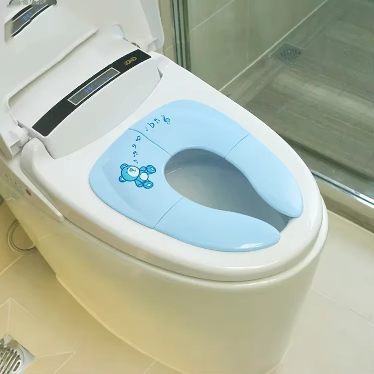Tragbares Baby Reise Töpfchen zum Klappen in Blau für das Kleinkind Training - Bild 2