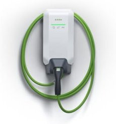 keba Wallbox P40 22kW 3-Phasen Ladestation mit 6m Kabel in Weiß und WiFi-App-Steuerung - Bild 1