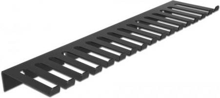 Delock Kabel-Halteclips aus Metall in Schwarz L x B x H: 32,5 x 9,0 x 2,5 cm - Bild 1