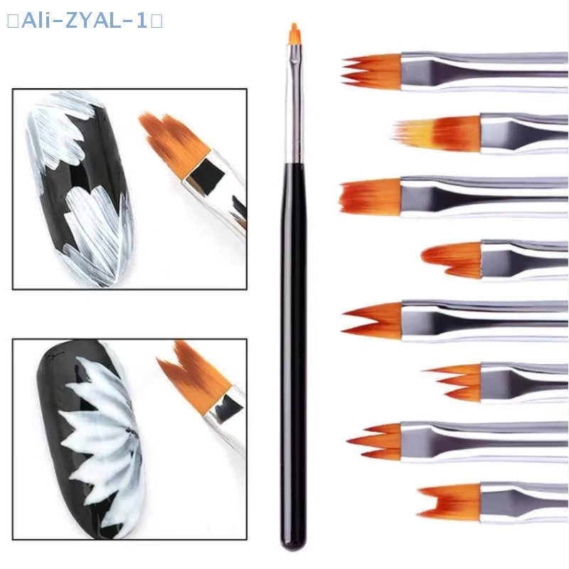 JETTING Nagelpinsel-Set, 8-teilig, Multifunktions-Gelpinsel - Bild 3