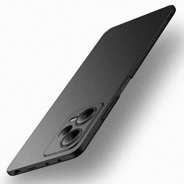 Schutzhülle für POCO X6 M6 Pro F5 F6 und Redmi Note 13 Pro Plus 4G 5G in Schwarz mit Anti-Fingerabdruck-Effekt und mattem PC-Case für Ganzkörperschutz - Bild 1