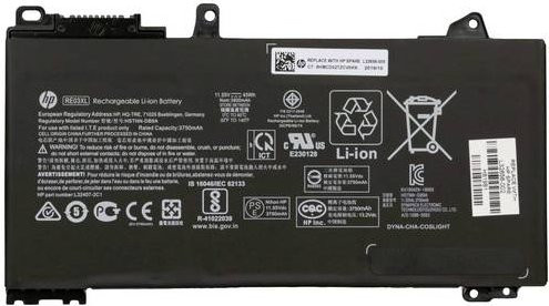 HP Notebook-Akku L32656-002 in Schwarz mit 11.55V und 3900 mAh - Bild 1