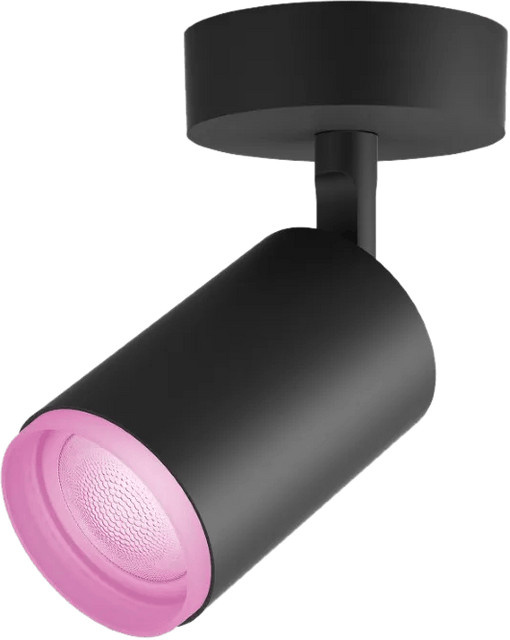 Philips Hue Fugato Aufbauspot White & Color LED-Spot in Schwarz mit Bluetooth und WLAN - Bild 1