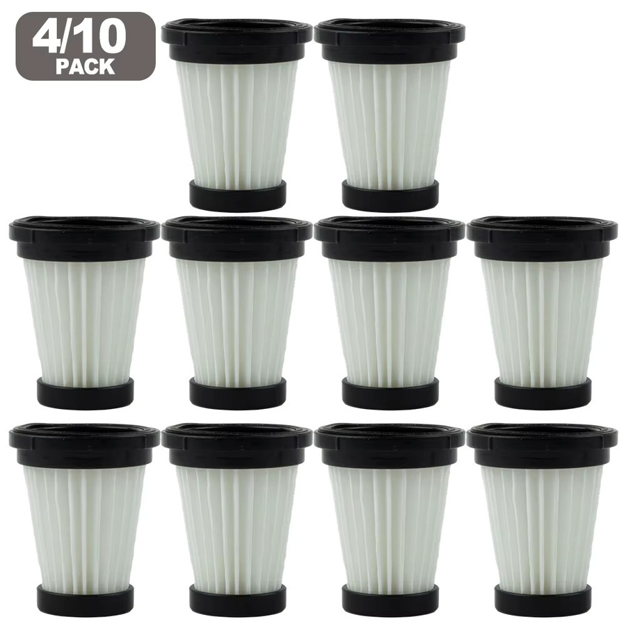 4 bis 10 Stück Ersatzfilter Set in Weiß kompatibel mit Moosoo K12 K12 Pro K13 Invictus One und Foxnovo Cordless Staubsauger von VIBRATITE - Bild 4