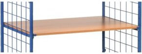 Fetra Boden für Etagenwagen in Braun, Ladefläche B: 120 cm x T: 80 cm - Bild 1