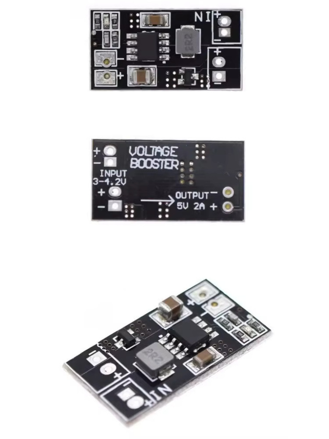 Matek Boost-Modul DC-DC 1s Lipo Spannungsverstärker 5V Synchroner Gleichrichter 2A Ausgang Schwarz für FPV-Racing-Drohnen - Bild 4