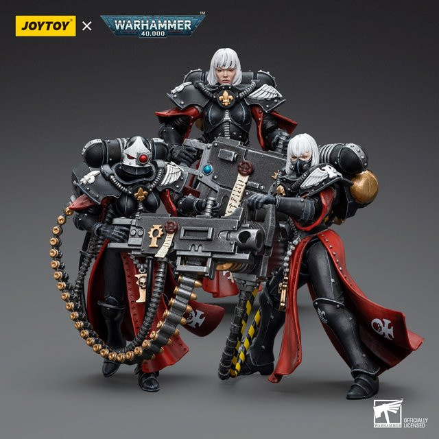 JOYTOY Warhammer 40,000 Adepta Sororitas Retributor, Actionfigur, 1/18 Maßstab - Bild 1