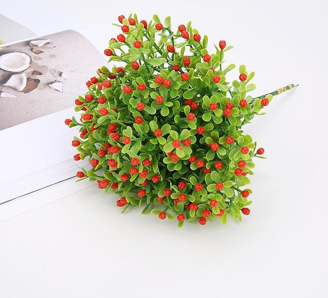 Künstliche Blumen von baidsxy11 in Rot für Hochzeiten, Partys und zur Dekoration von Zuhause - Bild 1