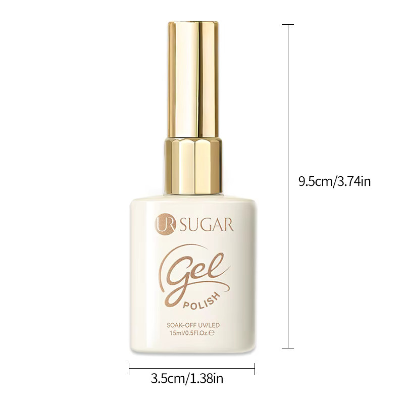 UR SUGAR Katzenaugen-Magnetgel Nagellack, Nude Pink Gold, 15 ml - Bild 4