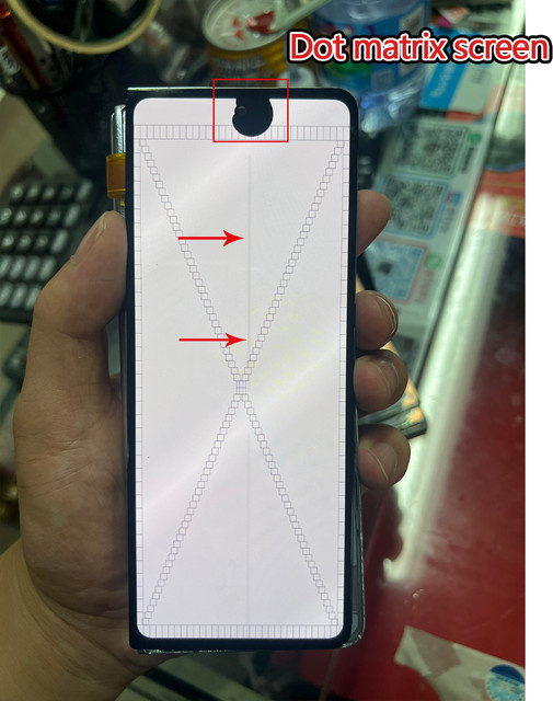 Samsung Galaxy Z Fold 5 F946 LCD-Display mit Touch-Digitizer für F946B/DS, F946U und F946W (mit Defekten an Pixeln und Linien) - Bild 1