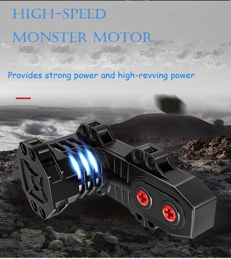 LEGO Power Functions Motor, Bausteine, Schwarz - Bild 3