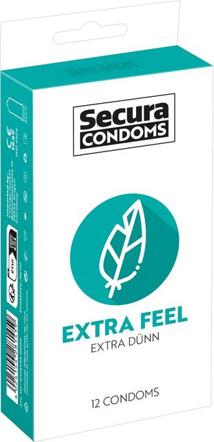 Secura Condoms Extra Feel, Unisex - Bild 1