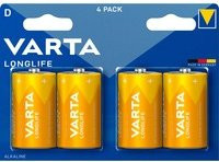 Varta Longlife Batterie in Gelb - Bild 1