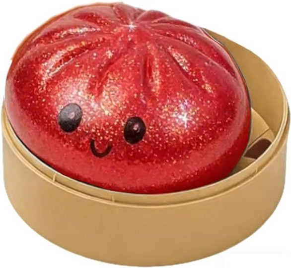 Needoh Dumpling Squishy, Realistisches Riesiges Quetschspielzeug, Weicher Teigball - Bild 1