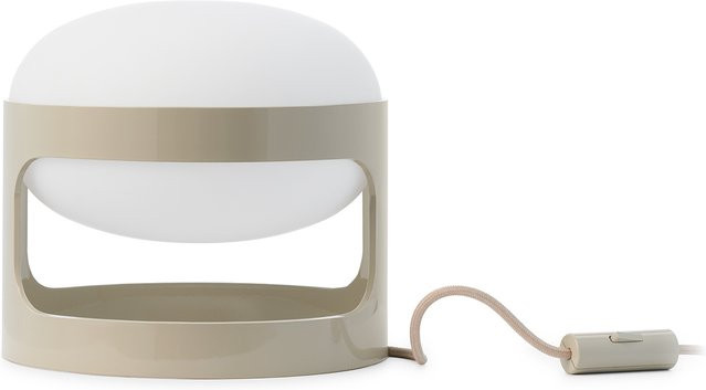 Kartell Kd28 Tischleuchte in Weiß mit LED und warmweißem Licht - Bild 1