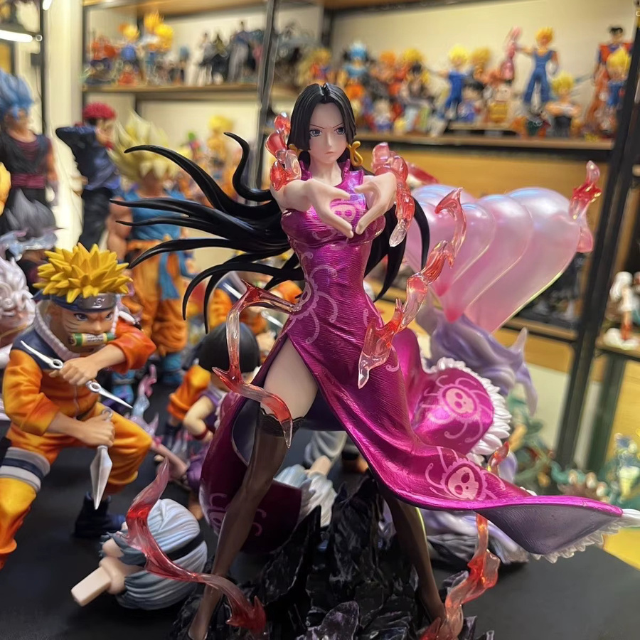 Bandai Boa Hancock Anime-Figur aus PVC als Sammlermodell und Desktop-Ornament, Höhe: 27 cm - Bild 3