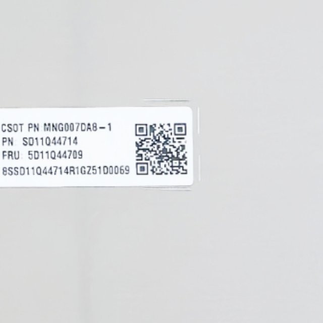 LALAWIN Ersatz-LCD-Bildschirm für Laptop MNG007DA8-1, 16,0 Zoll, 2560x1600 Auflösung, 120Hz, 40 Pins, IPS Matrix Display, Schwarz - Bild 1