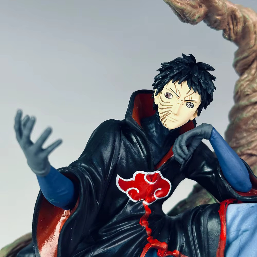 Bandai Naruto Uchiha Obito, Actionfigur, mit austauschbarem Kopf - Bild 3