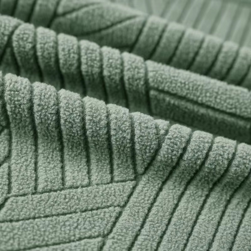 WANERQU Jacquard Stuhlhussen für Esszimmerstühle, elastische Niedriglehner-Stuhlbezüge in Grün - Bild 4
