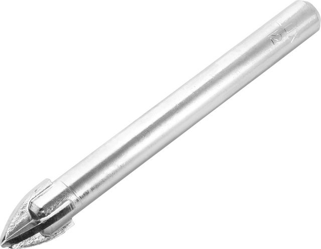 LUX-TOOLS Glasbohrer mit Carbide-Spitze in Silber, Durchmesser: 12 mm - Bild 1