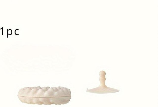 Mango Event 3D Waben-Schwamm-Set aus Polyurethan mit Saugfuß für die Küchenreinigung, beige, 1 Set - Bild 1