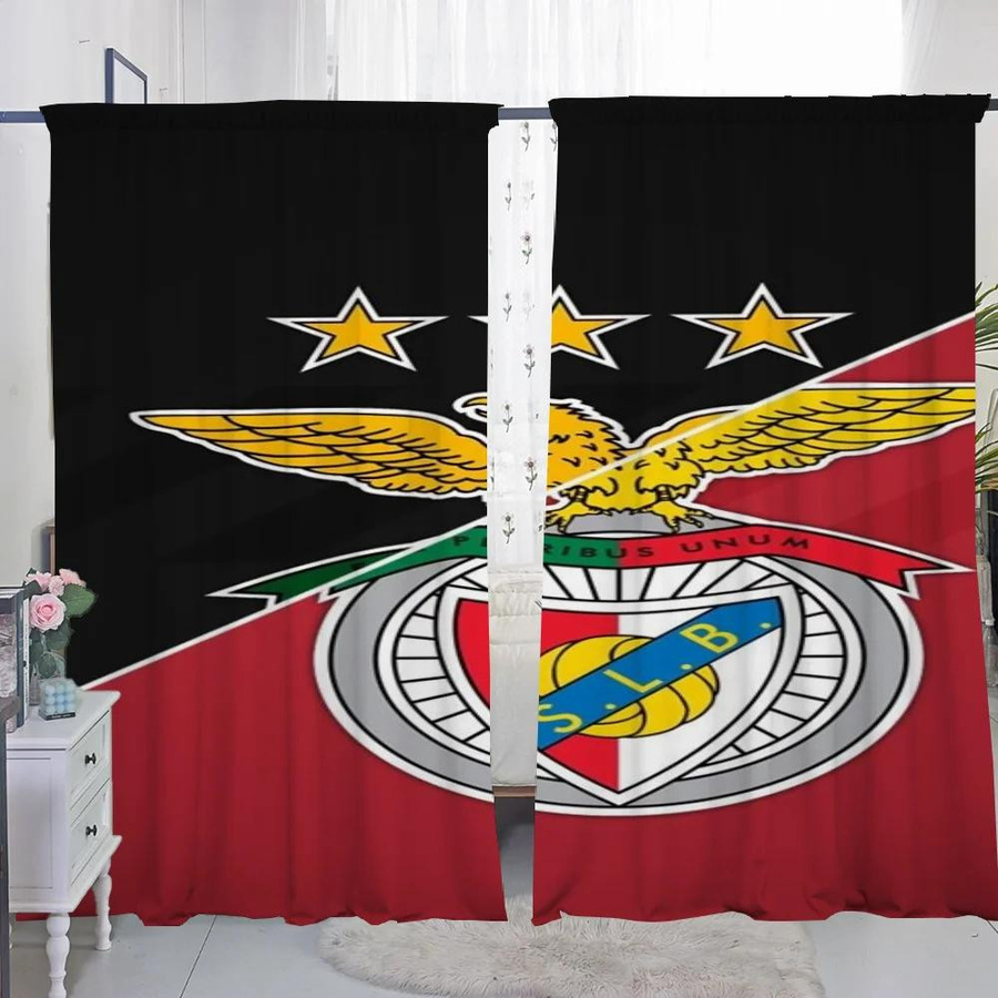 2er-Set Verdunkelungsvorhänge für Wohnzimmer und Schlafzimmer, Raumteiler mit Grafikdesign, B/H: 50 x 70 cm, Mehrfarbig - Bild 2