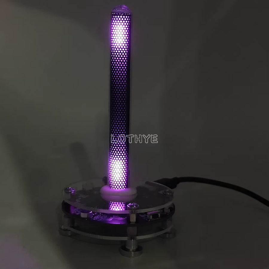 LOTHYE LED-Musik-Spektrumleuchte mit Rhythmus- und Sprachsteuerung, Mehrfarbig RGB, USB-Betrieb - Bild 3