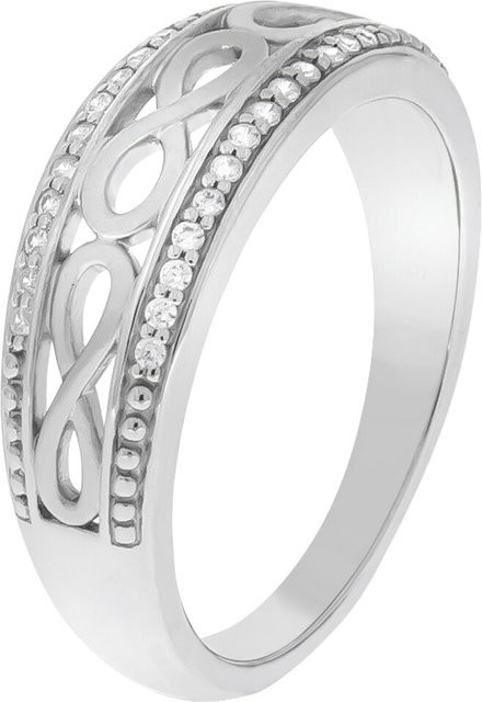 Zeeme Ring 925 Silber, Zirkonia, Damen - Bild 1