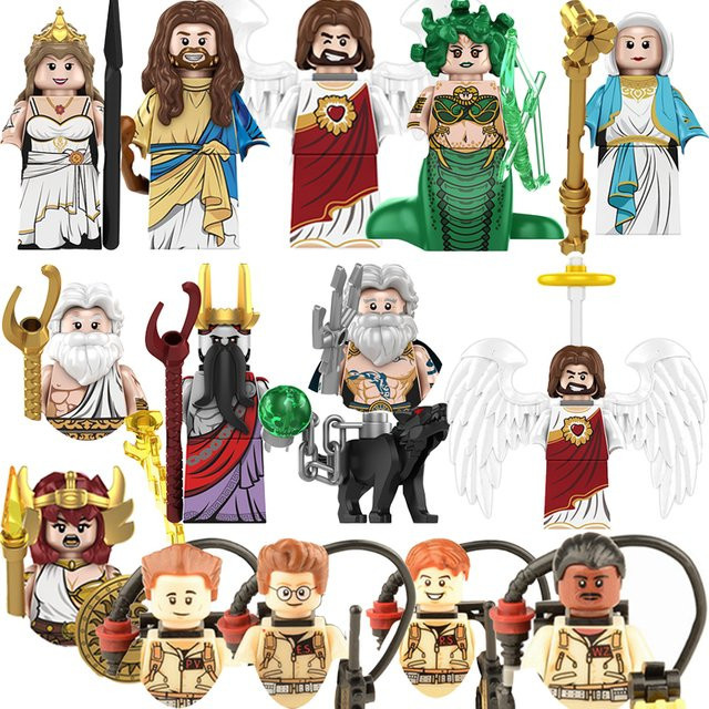 Hot Toys Geister Ziegel, Mini Actionfiguren, Fantasy, Kunststoff, Bunt / Mehrfarbig - Bild 1