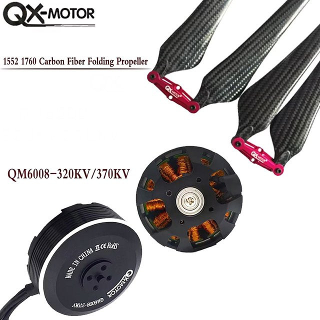 QX-MOTOR Carbon-Faltpropeller, Bürstenloser Motor, Set / Bundle - Bild 1