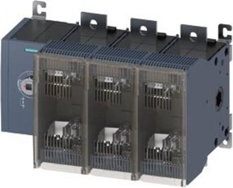 Siemens Lasttrennschalter 3polig 800A 8 Schließer 8 Öffner 690 V/AC grau 3KF53800LF118AA1 - Bild 1