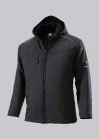 BP Winter-Softshelljacke in Schwarz, Größe L - Bild 1